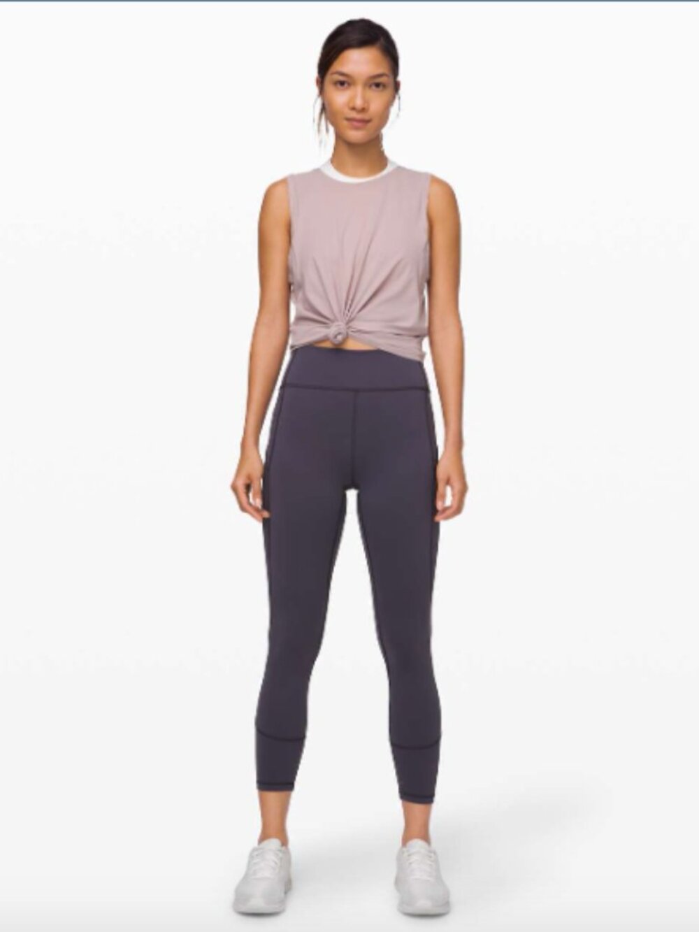 Lululemon In Movement Leggings  25" *Everlux Moonwalk Size 6